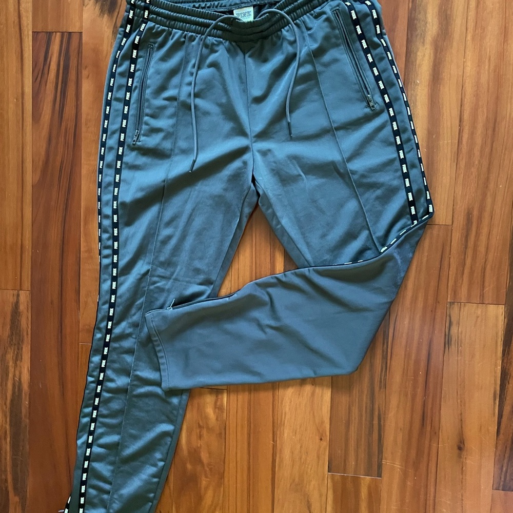 Green joggers from Pink